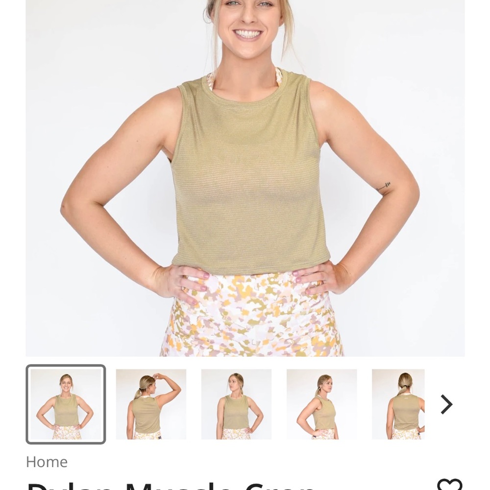 Fleo Dylan muscle crop Mojave medium